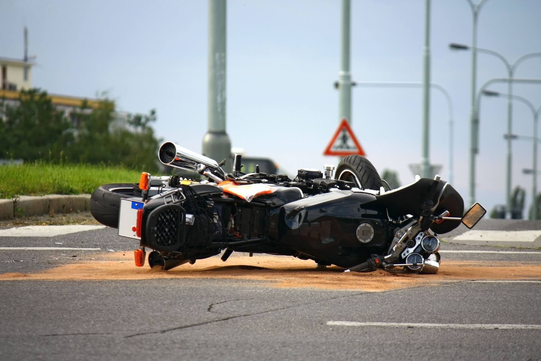 Wat te doen bij een motorongeval?