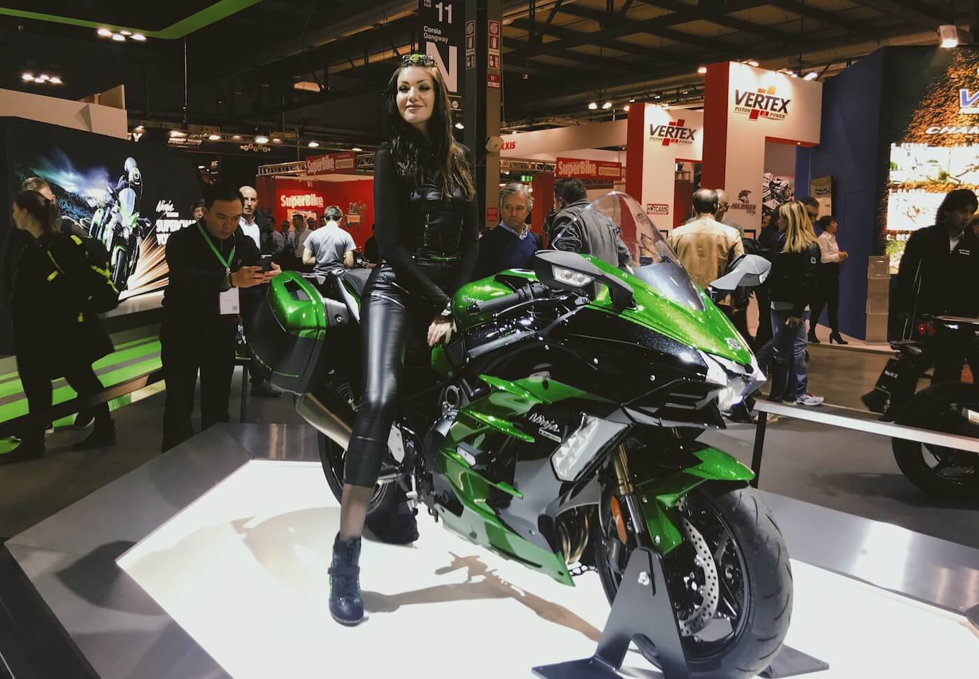 Kawasaki Ninja H2 SX motoren 2018